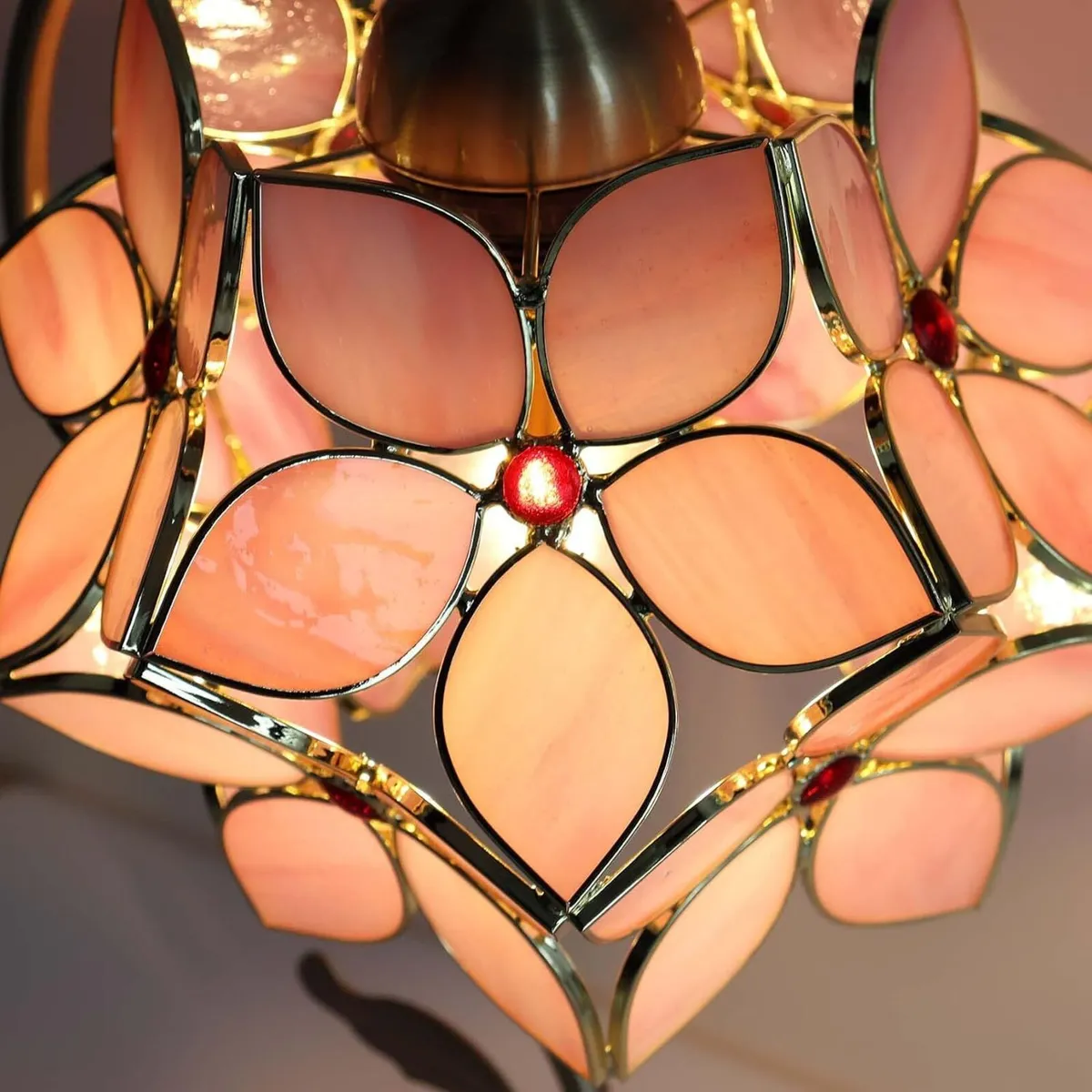 L30832 Tiffany Style Stained Glass Flower Petal - Image 2