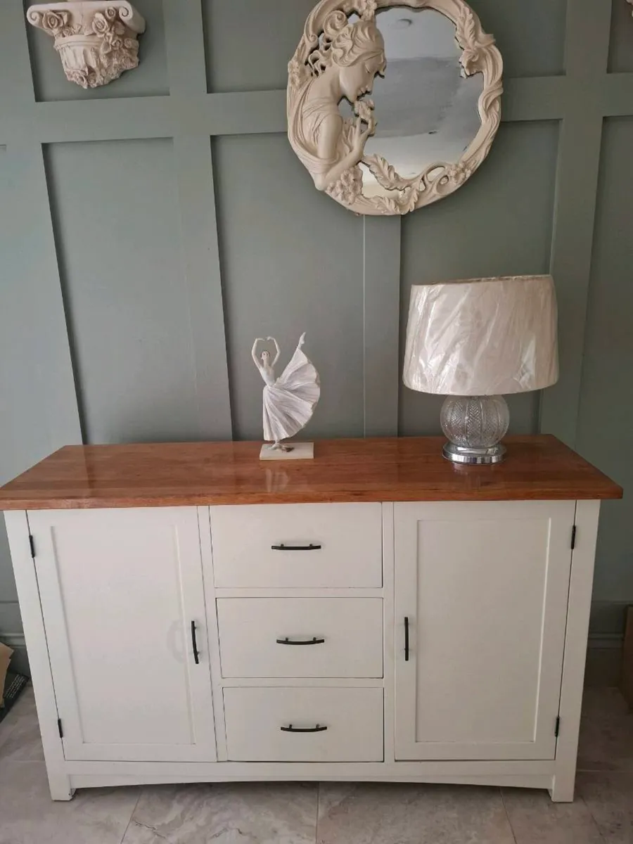 SOLID OAK SIDE DRESSER - Image 2