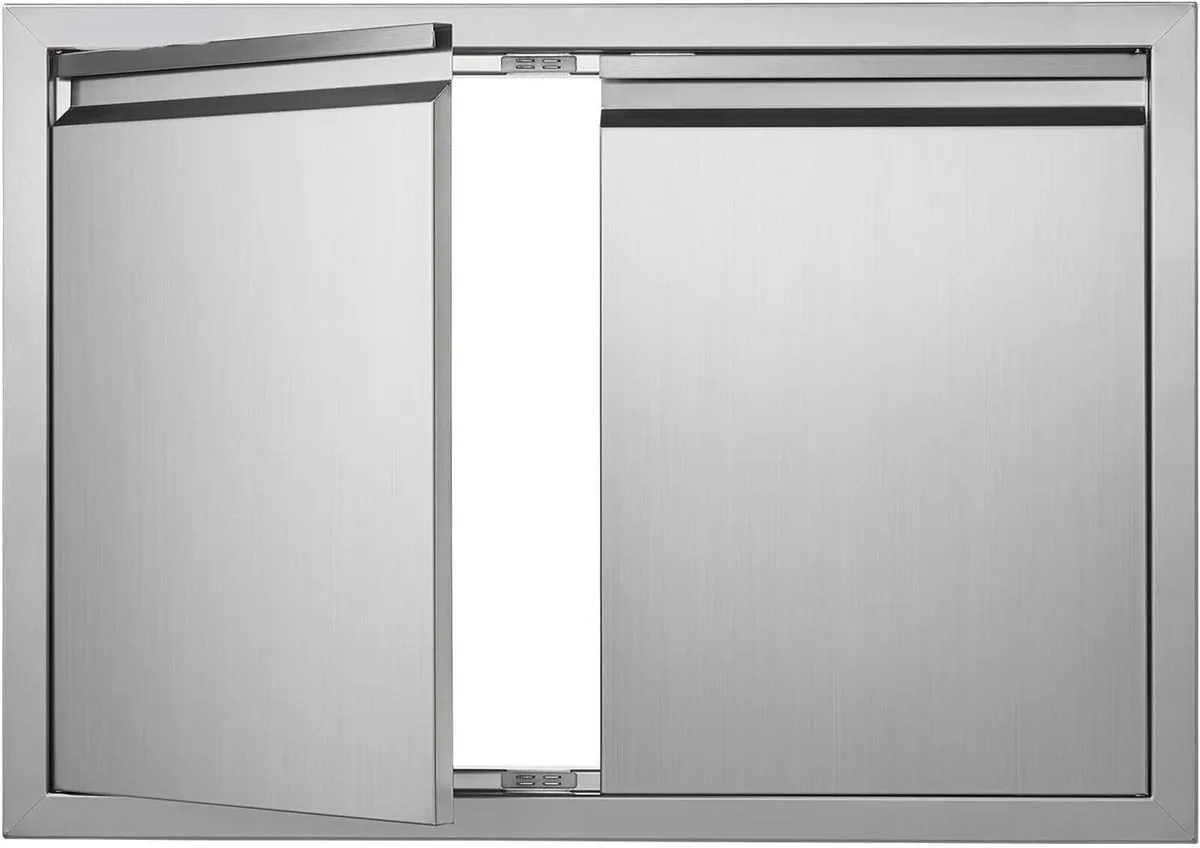 30 x 21 Inch Stainless Steel BBQ Access Door - Image 1