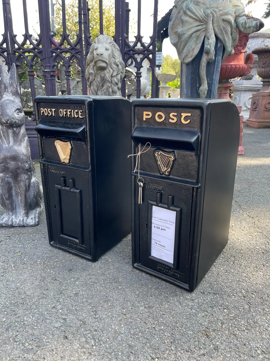 Irish post box building into wall - Image 3