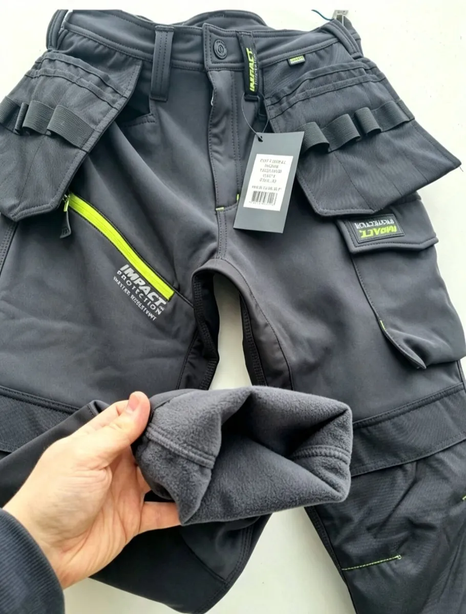 Impact softshell work trousers all sizes - Image 3