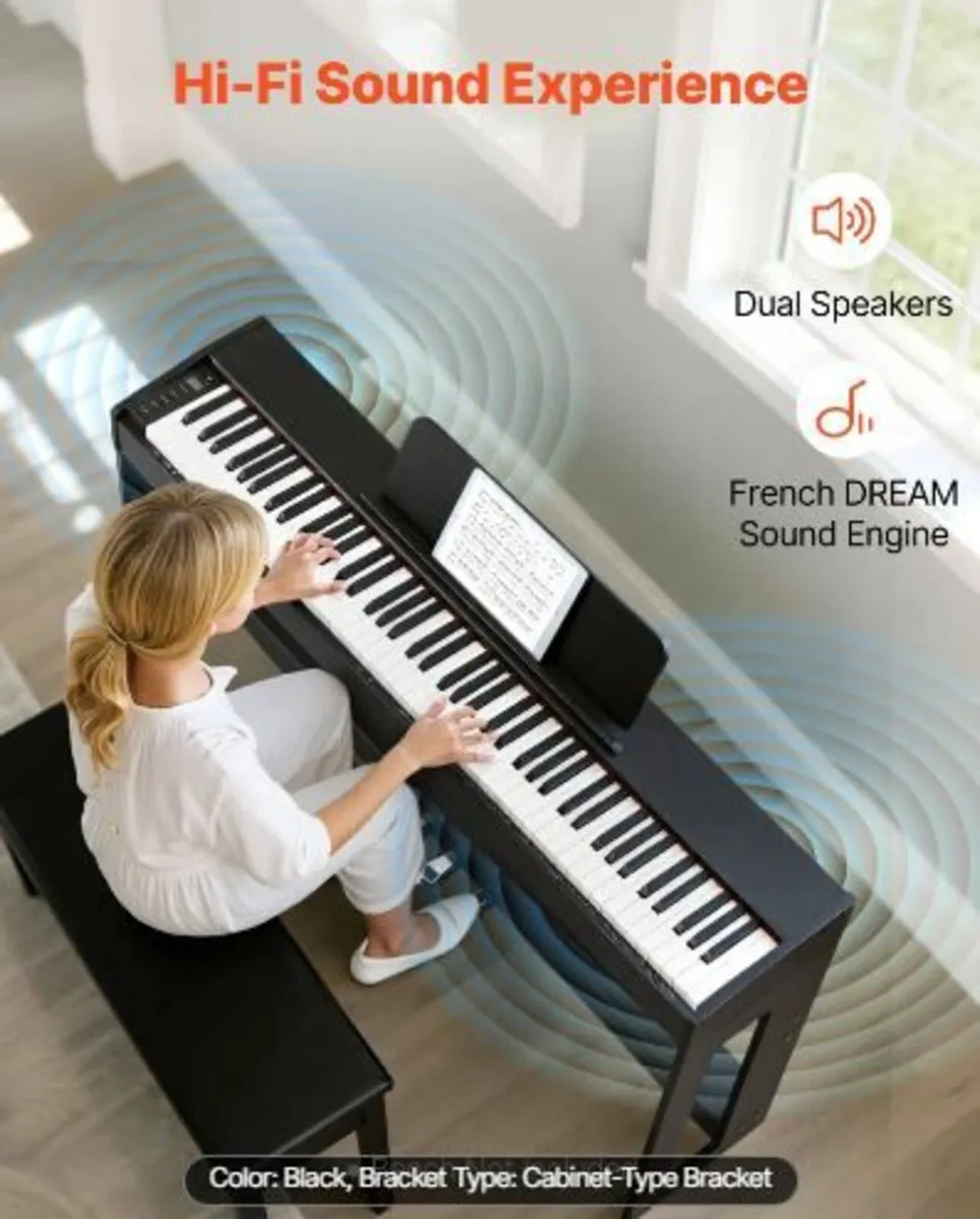 Weighted Digital Piano, 88 Keys Fully - Image 2