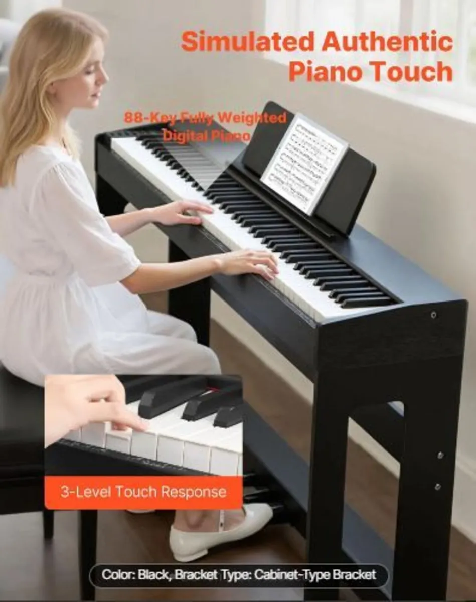 Weighted Digital Piano, 88 Keys Fully - Image 3