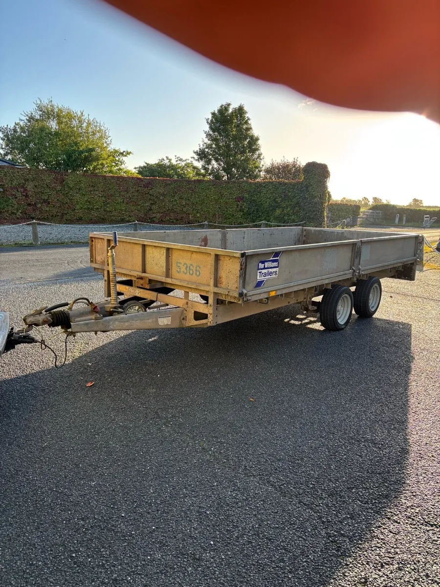 Ifor Williams 14x6’6 Flatbed Dropside Trailer - Image 2