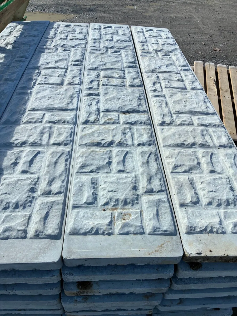 Concrete rock faced panels - Image 2