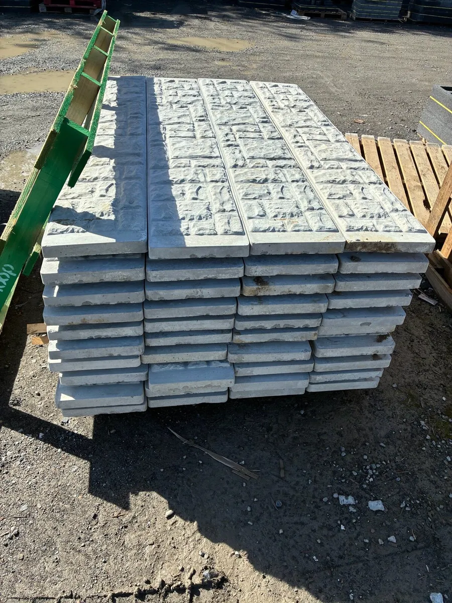 Concrete rock faced panels - Image 3