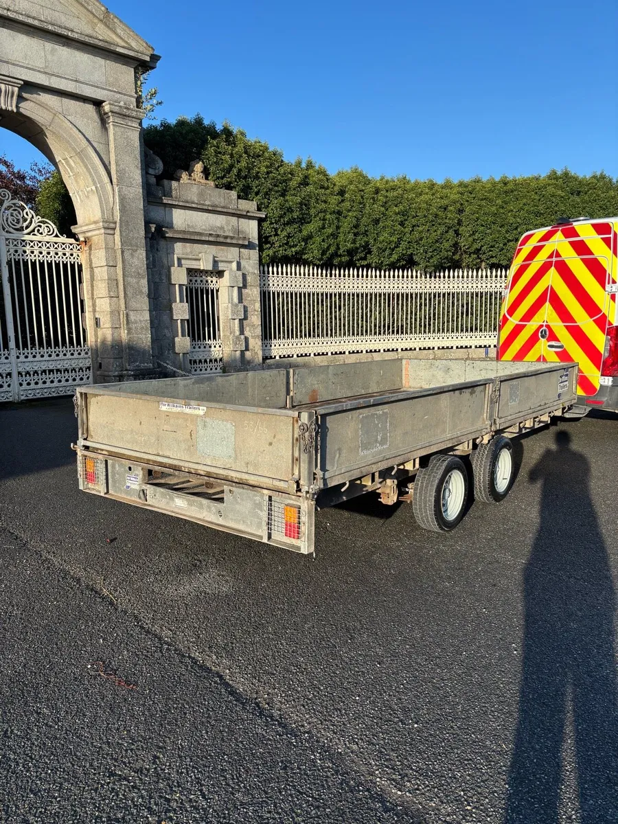 Ifor Williams 14x6’6 Flatbed Dropside Trailer - Image 4
