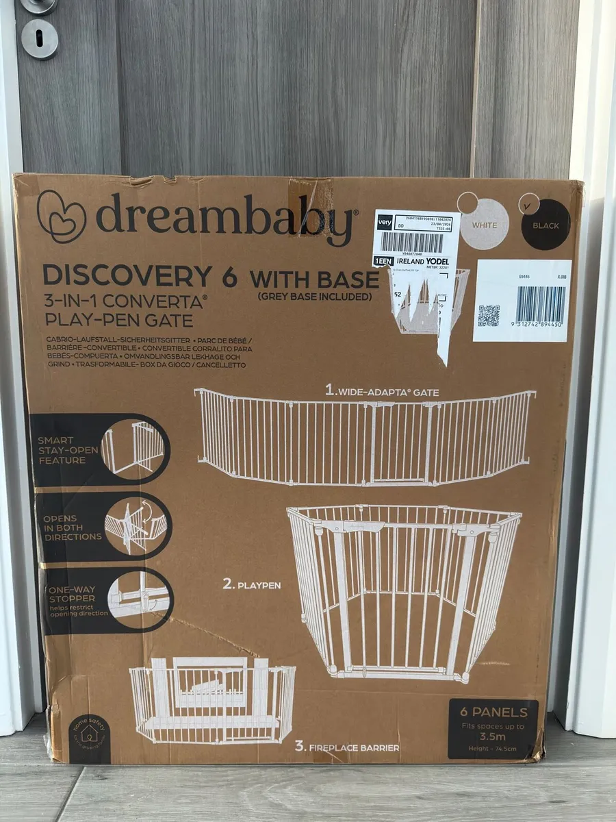 New in Box Black Coloured Play Pen by Dream Baby - Image 1