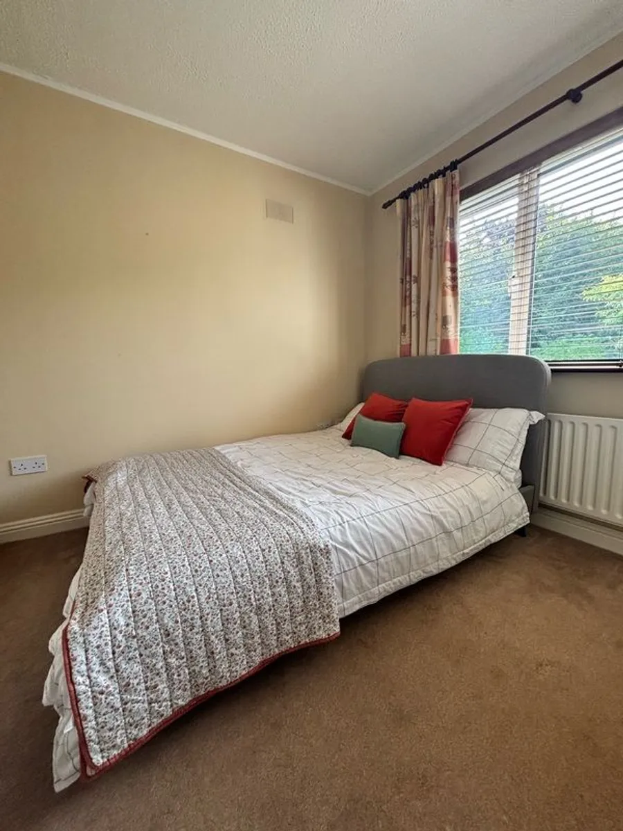 Next Double Bed Frame & IKEA mattress - Image 2