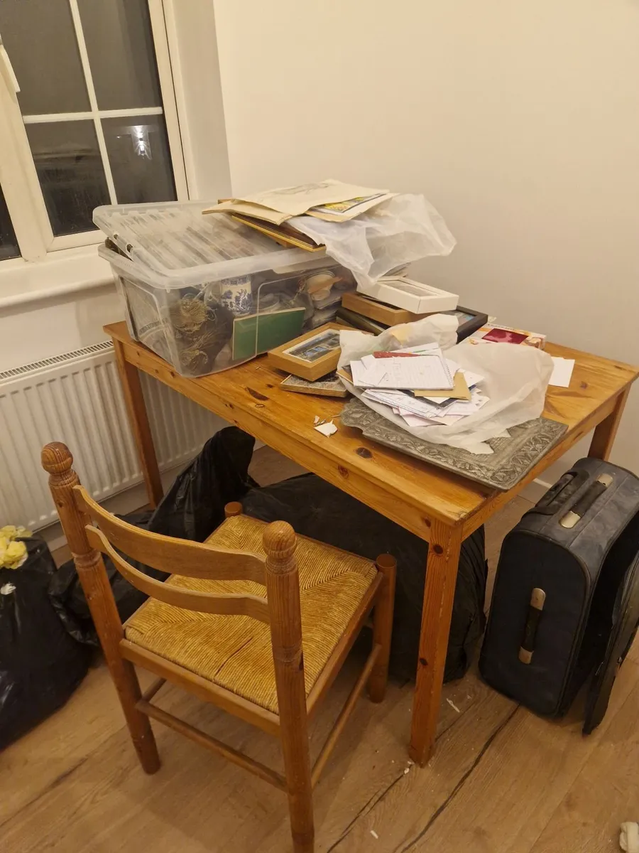 Table and chair