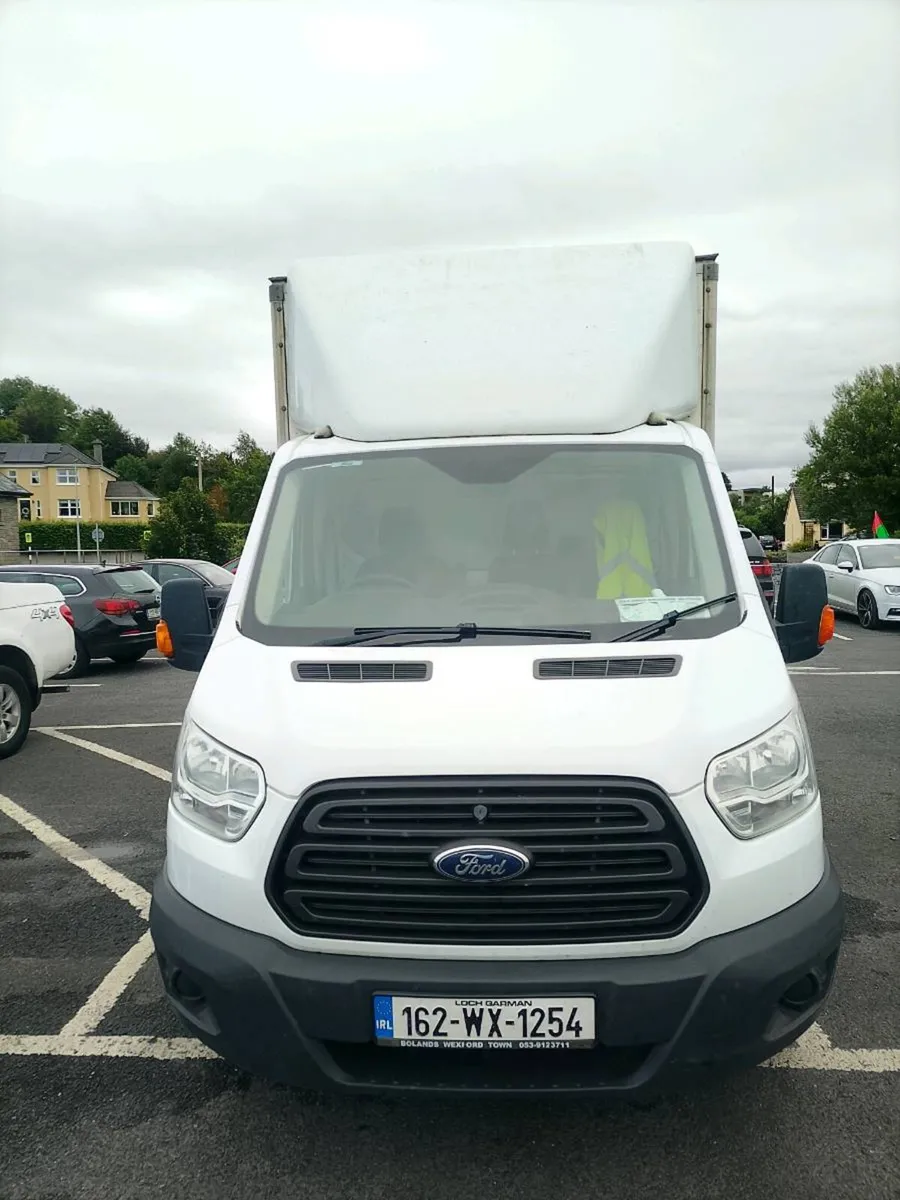 2016 Ford transit pickup lwb box body cvrted - Image 1