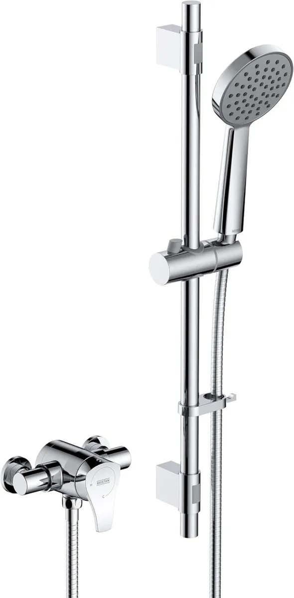 Capri3 Thermostatic Exposed Shower Valve - Image 1