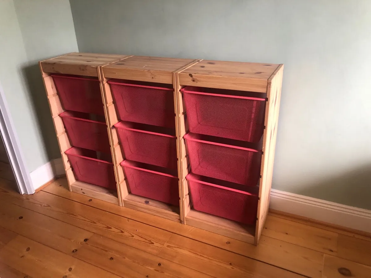 Ikea TROFAST units & baskets - Image 1