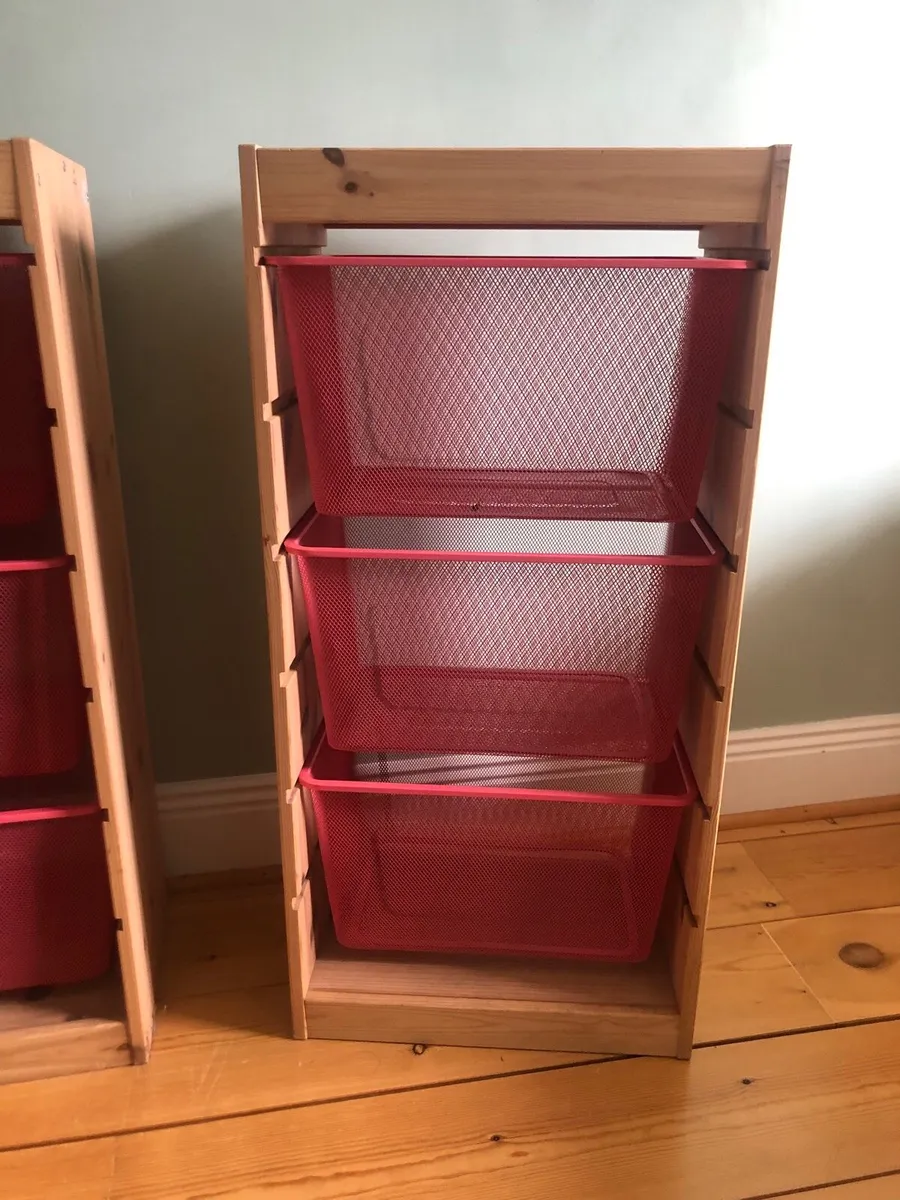 Ikea TROFAST units & baskets - Image 3