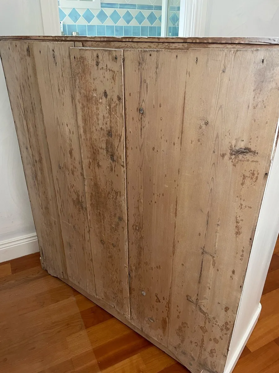 Antique Solid pine chest of drawers - Image 2