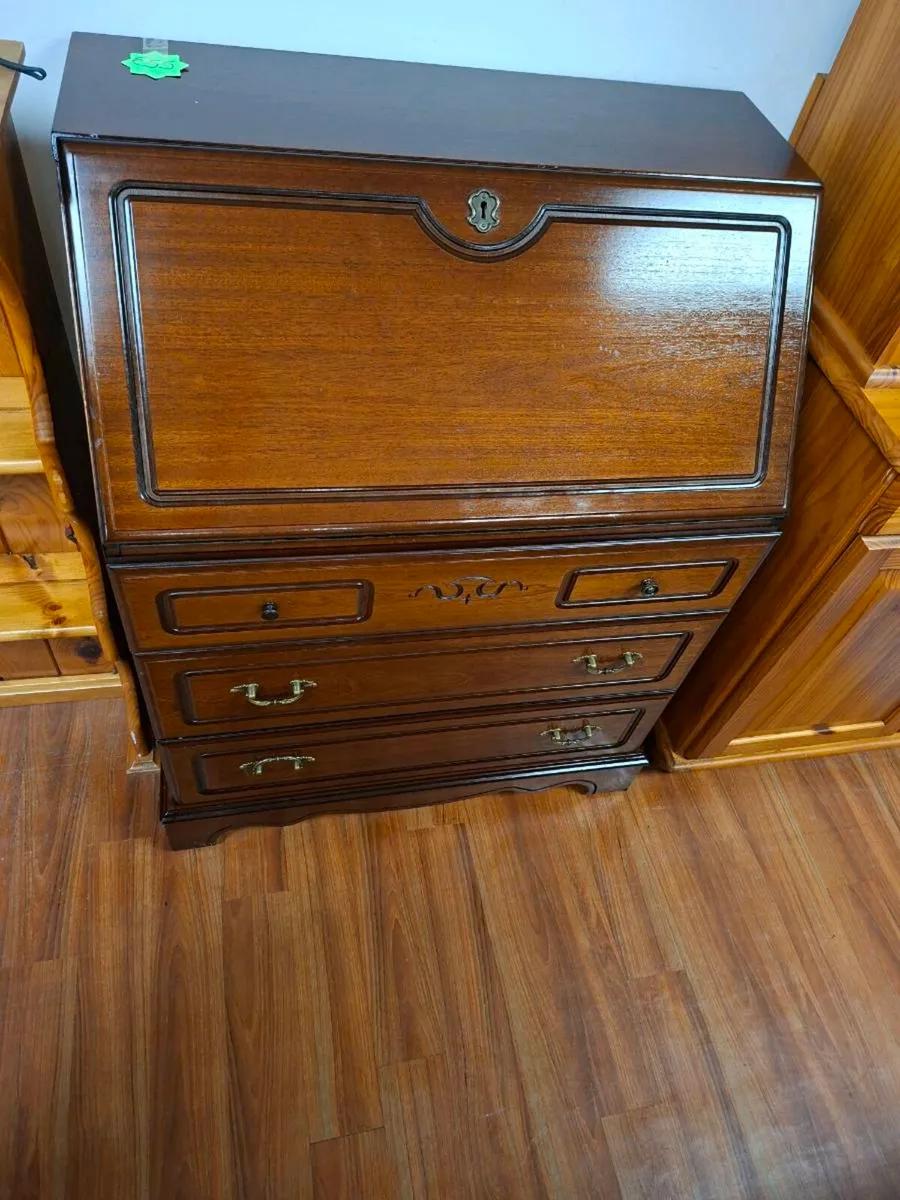 VINTAGE WRITING CABINET - Image 1