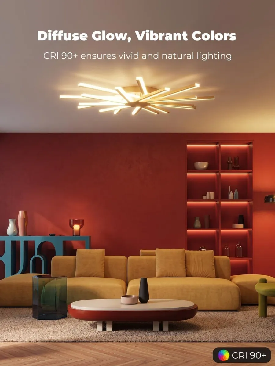 96CM Ceiling Lights Living Room Large Lighting - Image 3