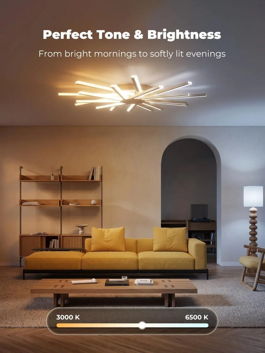 96CM Ceiling Lights Living Room Large Lighting - Image 4