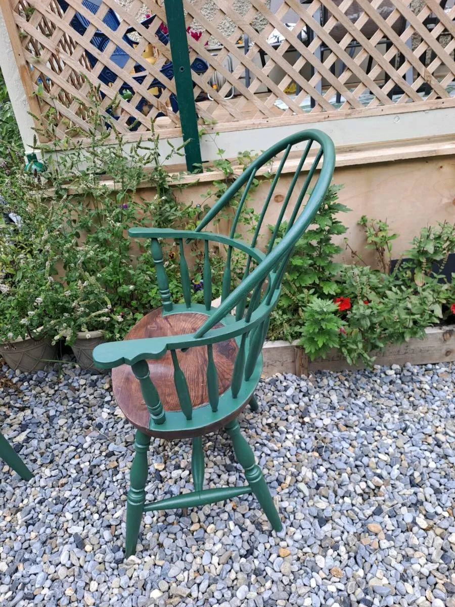 Sack back windsor chairs - Image 4
