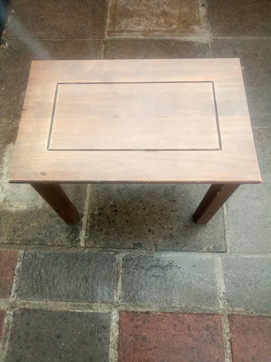 TIMBER.  SIDE.  TABLE - Image 3