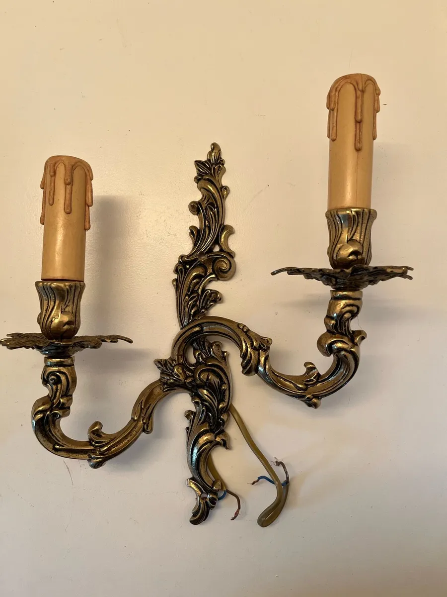 Pair of premium vintage Riperlamp wall sconces - Image 1