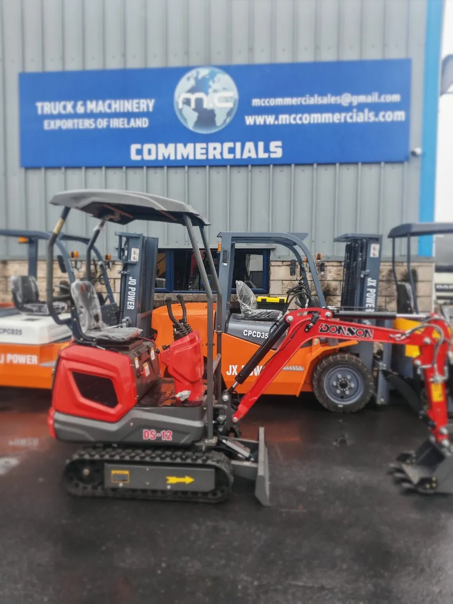 For Sale: Donson 1.5 Ton Mini Diggers - Image 1