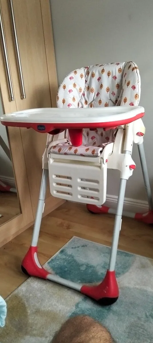 baby cot, buggy and high chair - Image 1