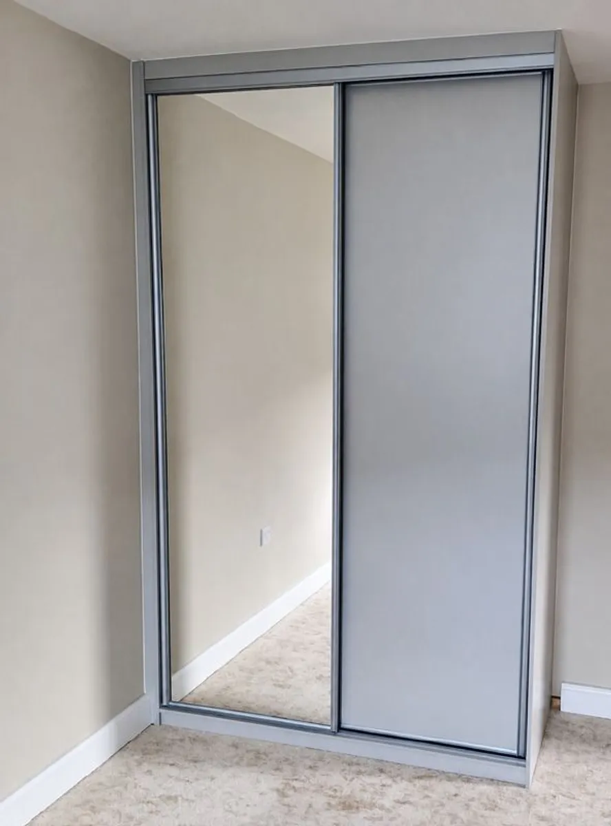 Sliding Wardrobe with Mirrored Door - Image 1