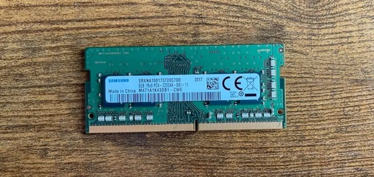 8GB Samsung SO-DIMM laptop RAM - Image 2