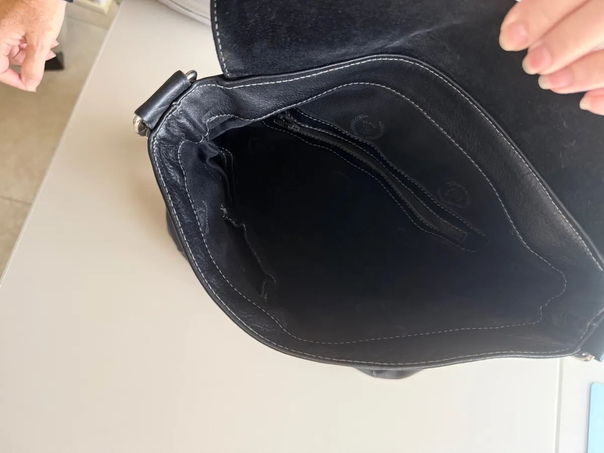 Mens Real Leather Messenger Bag - Image 3