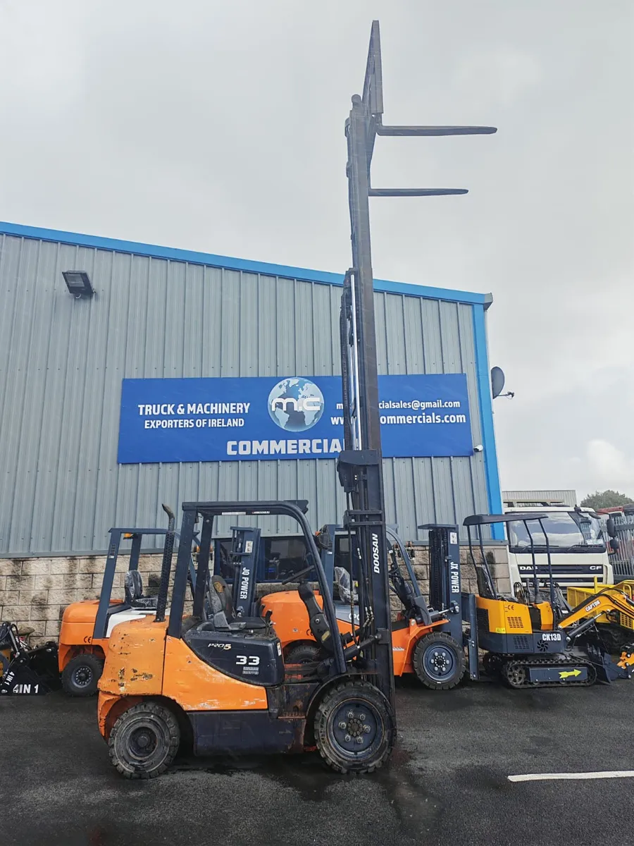 For Sale: 3.5 Ton Doosan Diesel Forklift - Image 2