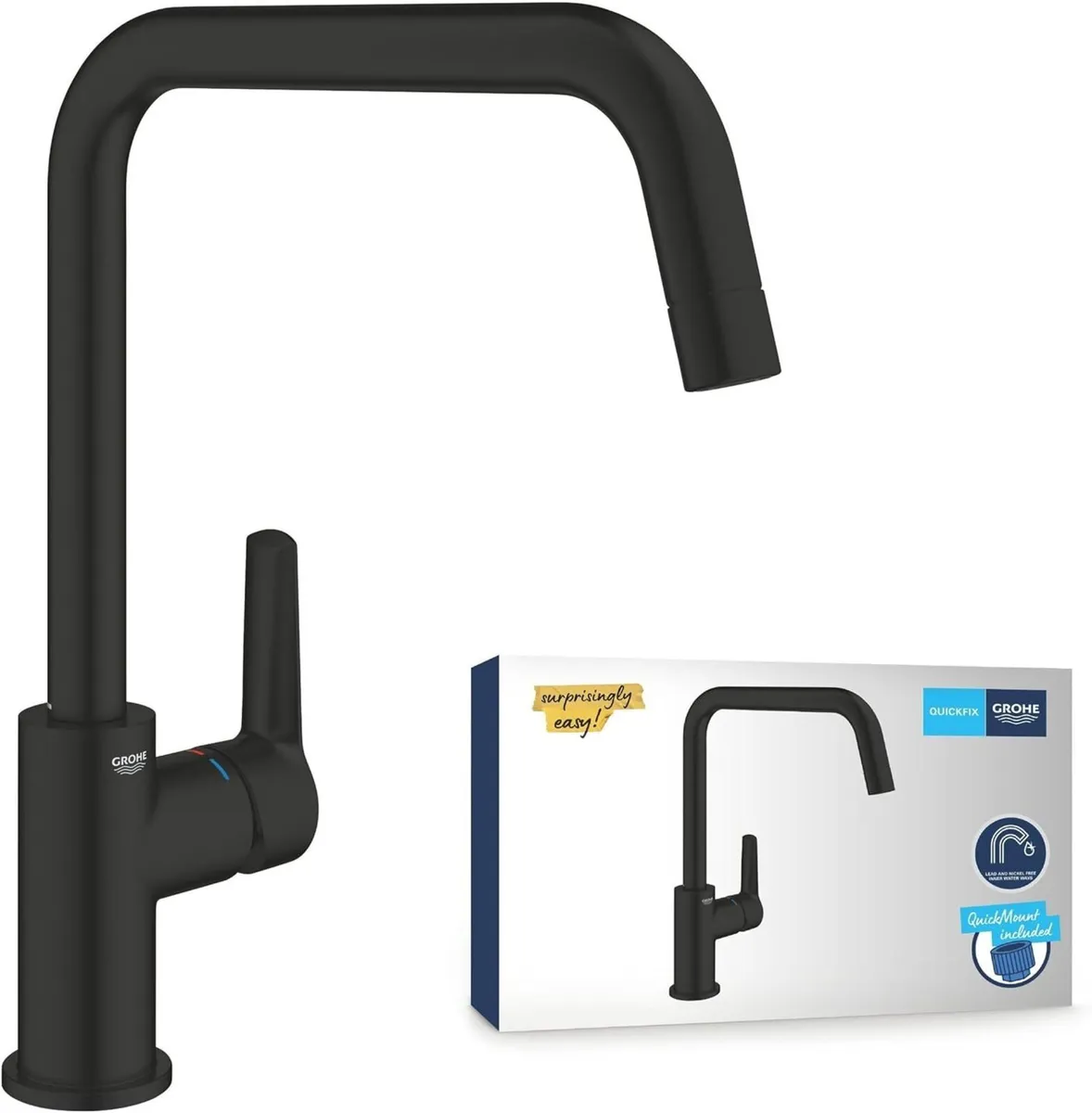 Start Quickfix 1 Lever Kitchen Sink Mixer Tap - Image 1