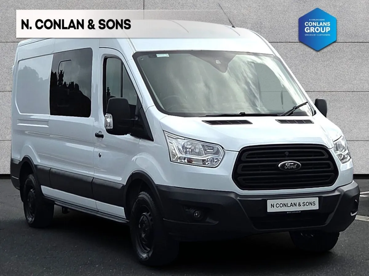 Ford Transit 2.2 TDCI 4DR CREW CAB 350L TREND MANU - Image 1
