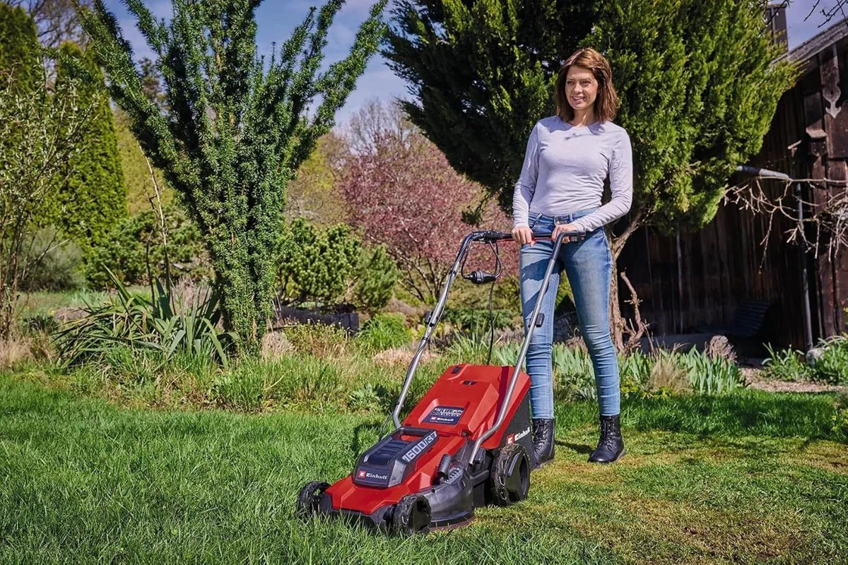 1600W Electric Lawn Mower 37CM Cutting Width 38L - Image 2