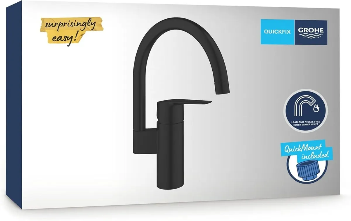 Start Quickfix 1 Lever Kitchen Sink Mixer Tap - Image 1