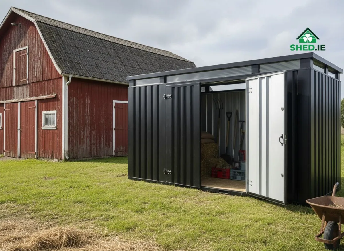 HEAVY-DUTY FARM STORAGE SHEDS & STORAGE UNITS - Image 1