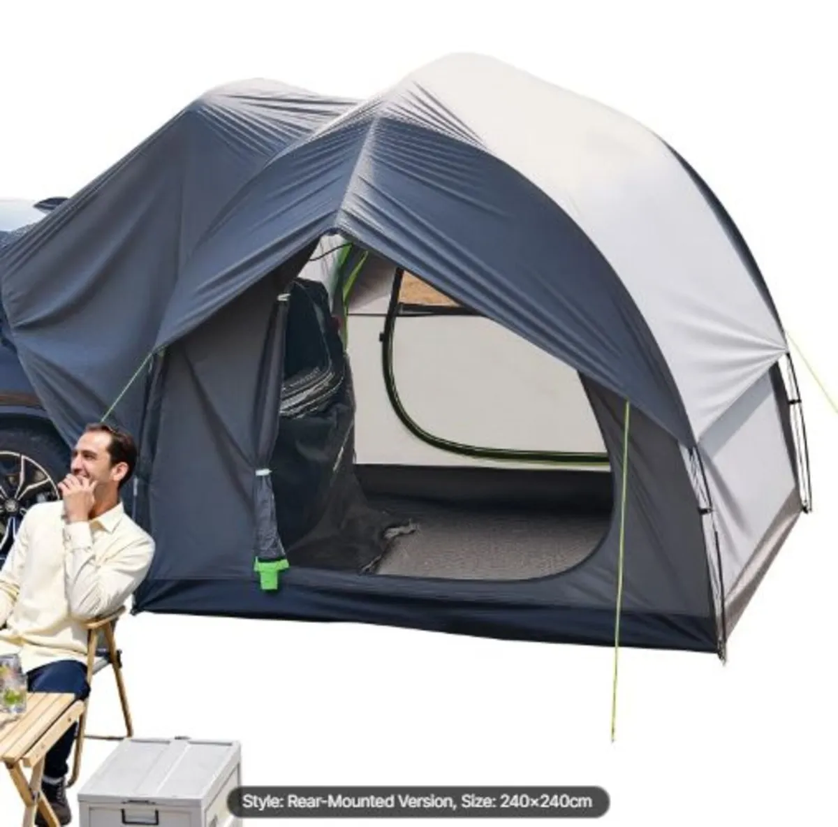 SUV Tent for Camping, 8FT L x 8FT W, Waterproof - Image 2