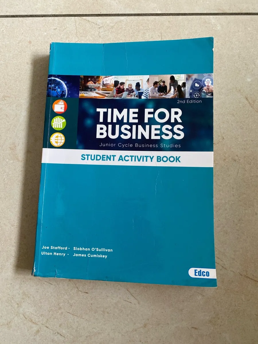 Time for Business Junior Cycle Student Activity - Image 1
