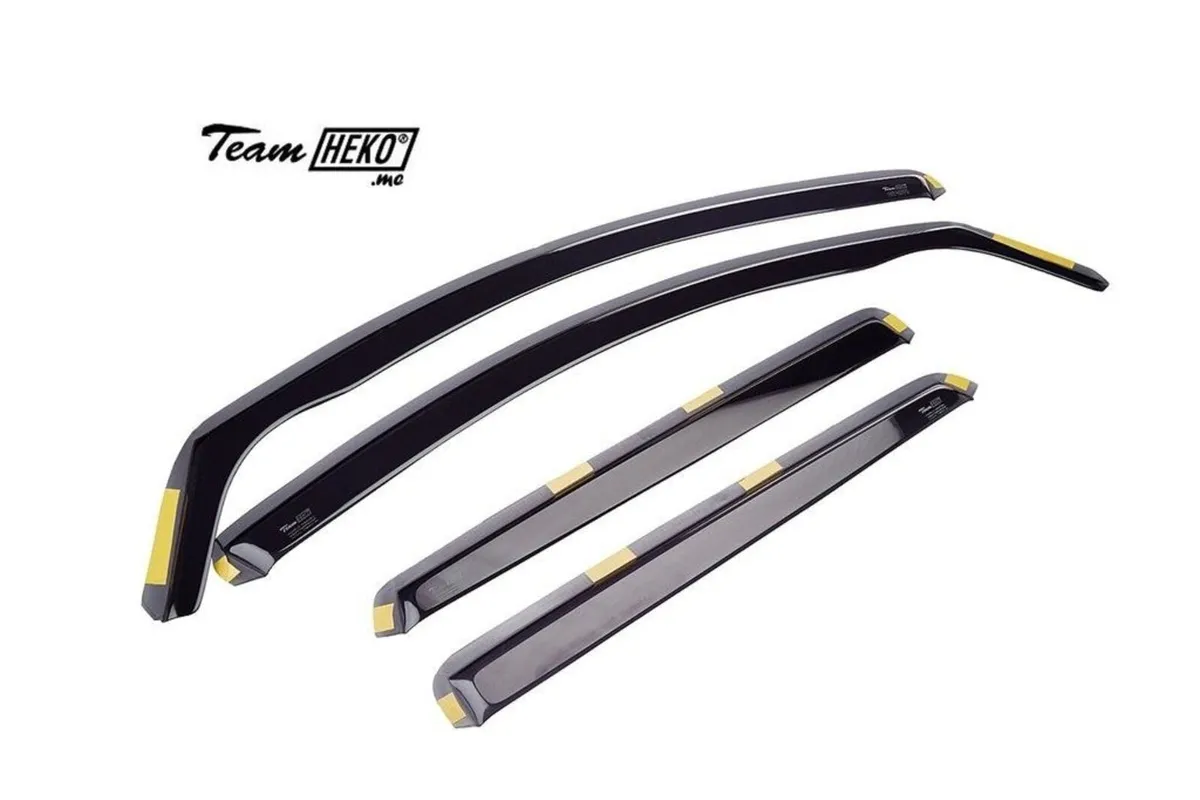 Volkswagen Golf Mk5 Tinted Wind Deflectors - Image 1