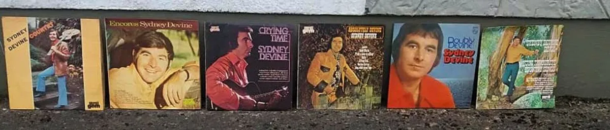 Sydney Devine vinyl collection - Image 1