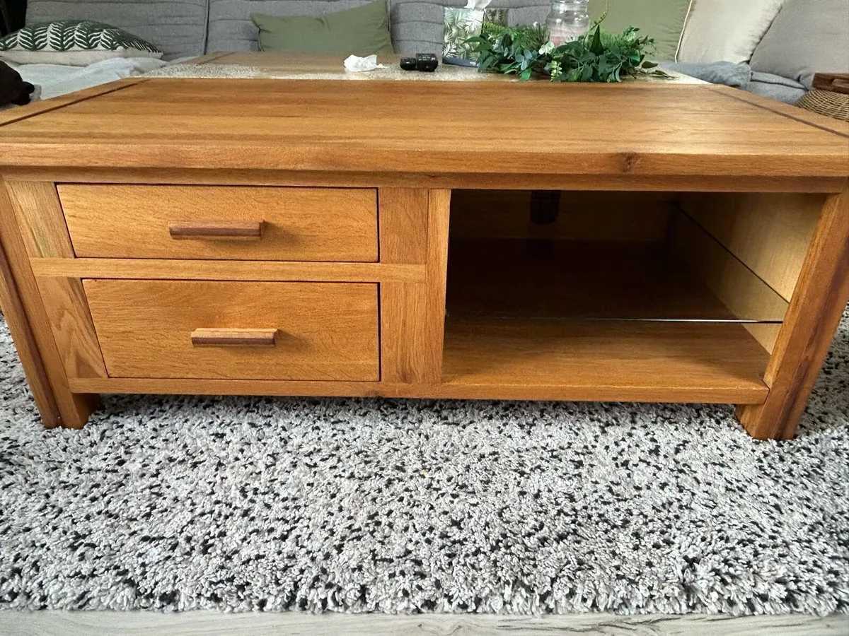 Oak-Finish TV Unit - Image 2