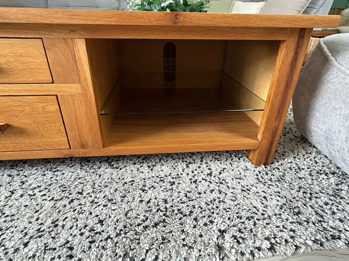 Oak-Finish TV Unit - Image 3