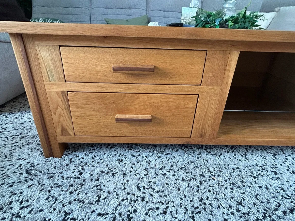 Oak-Finish TV Unit - Image 4