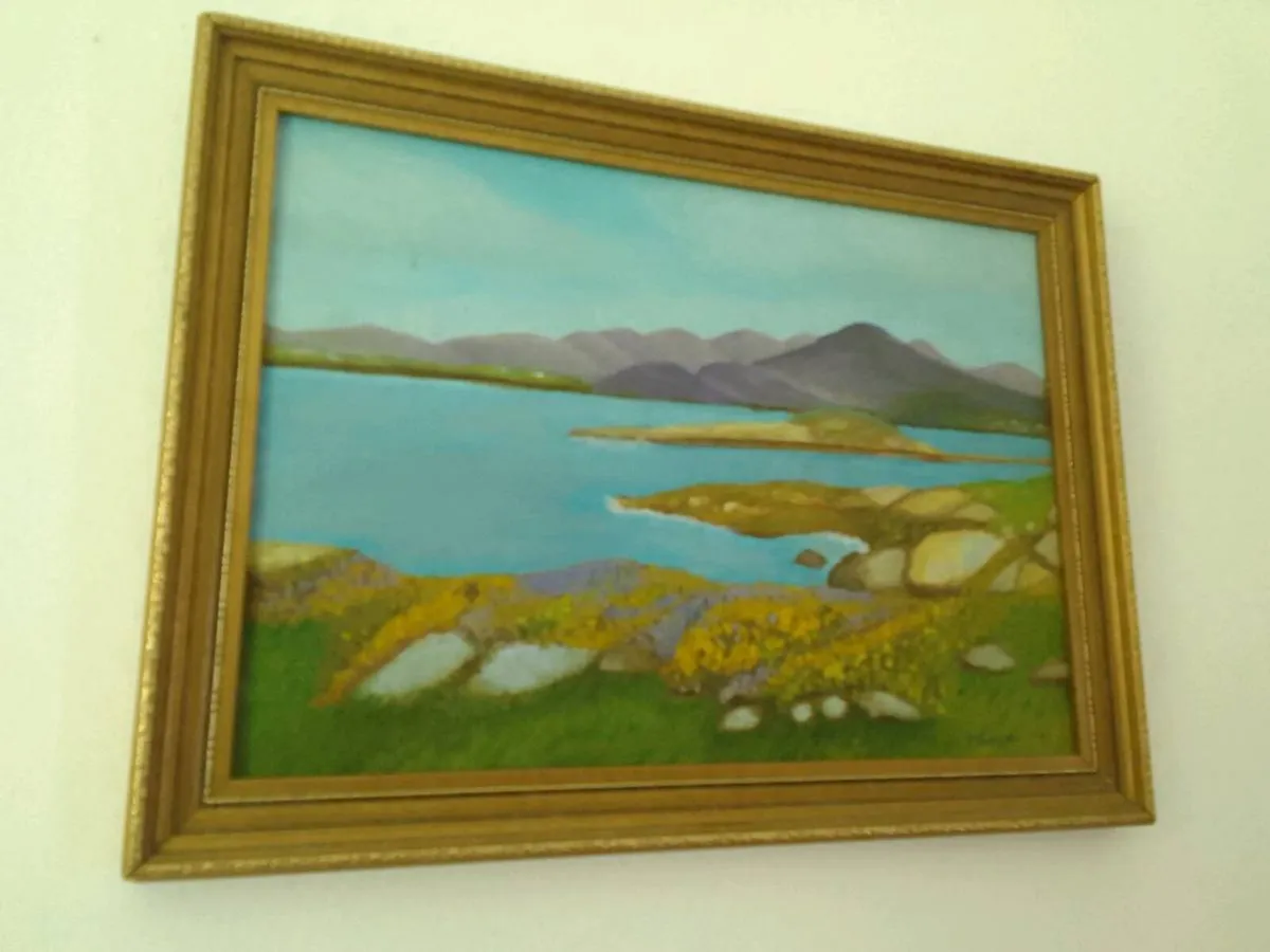 Oil on board by anne mangan 98 "connemara" - Image 3