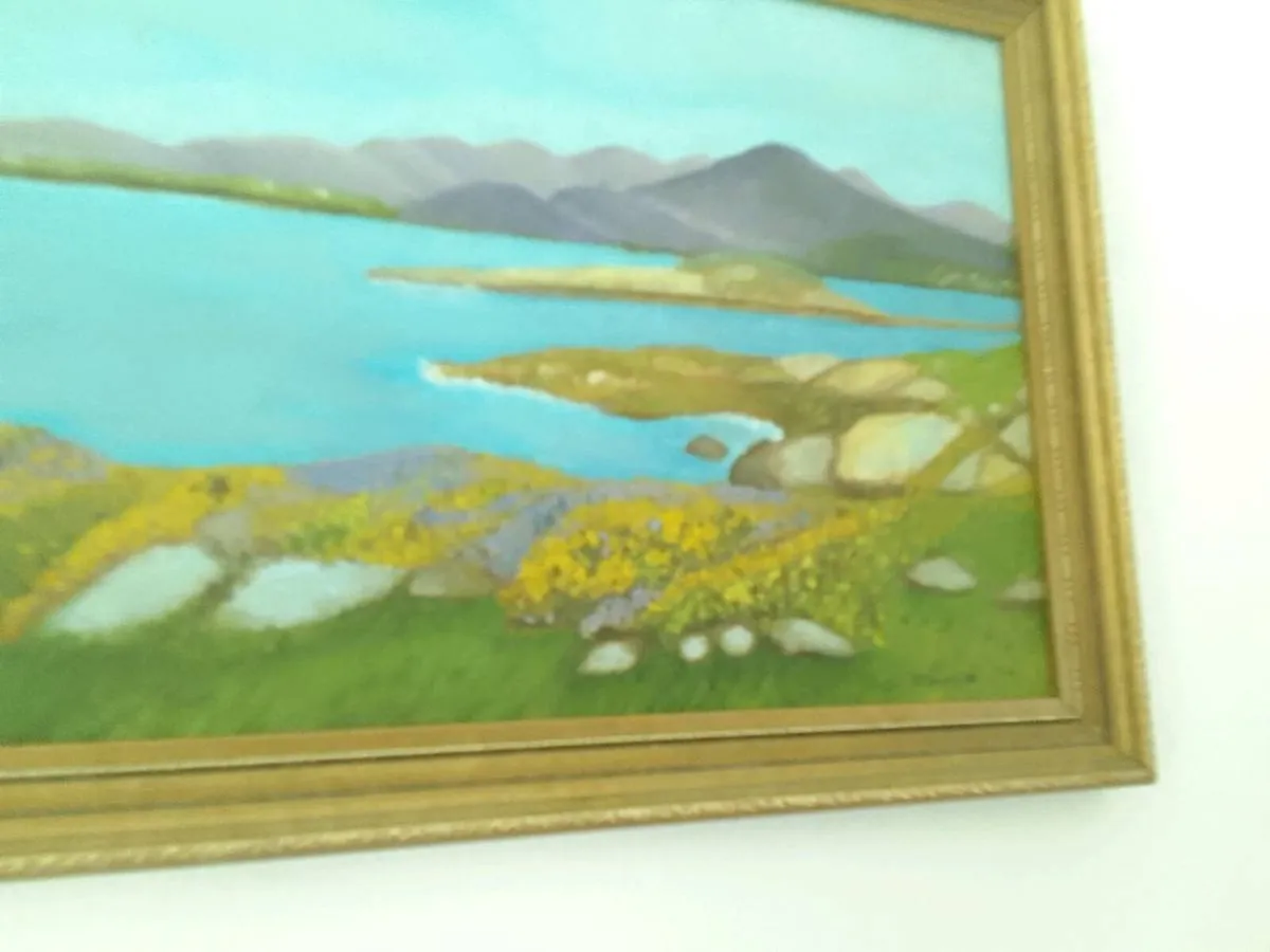 Oil on board by anne mangan 98 "connemara" - Image 2