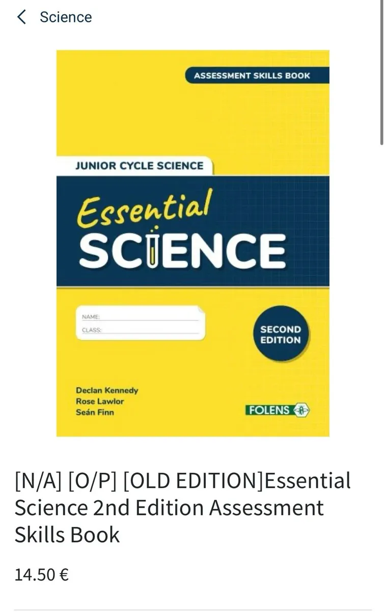 Junior Cycle Assessment Skills Book Science - Image 4