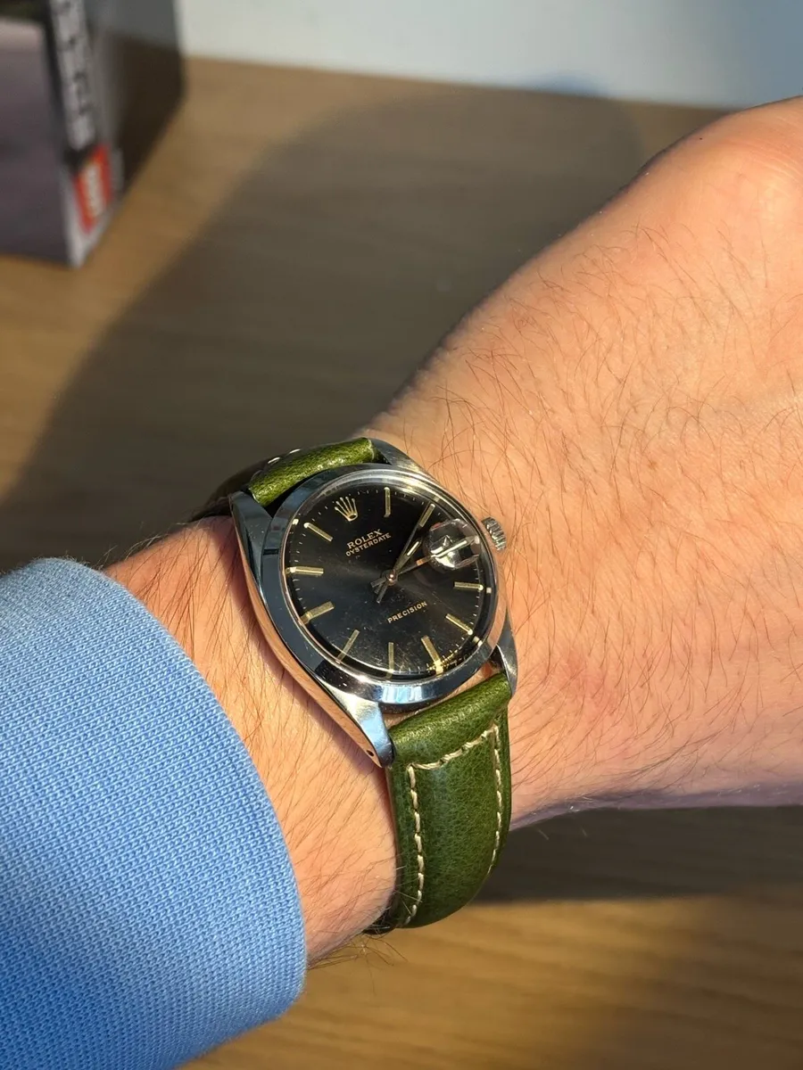 Men’s 34mm Rolex Oyster-date Dress Watch - Image 1