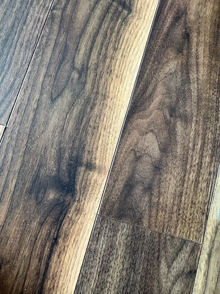 Used Walnut Laminate flooring - Image 1