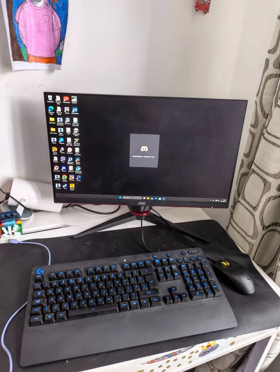PC w Peripherals 32GB ram ryzen 5 5600,9060xt 16gb - Image 4