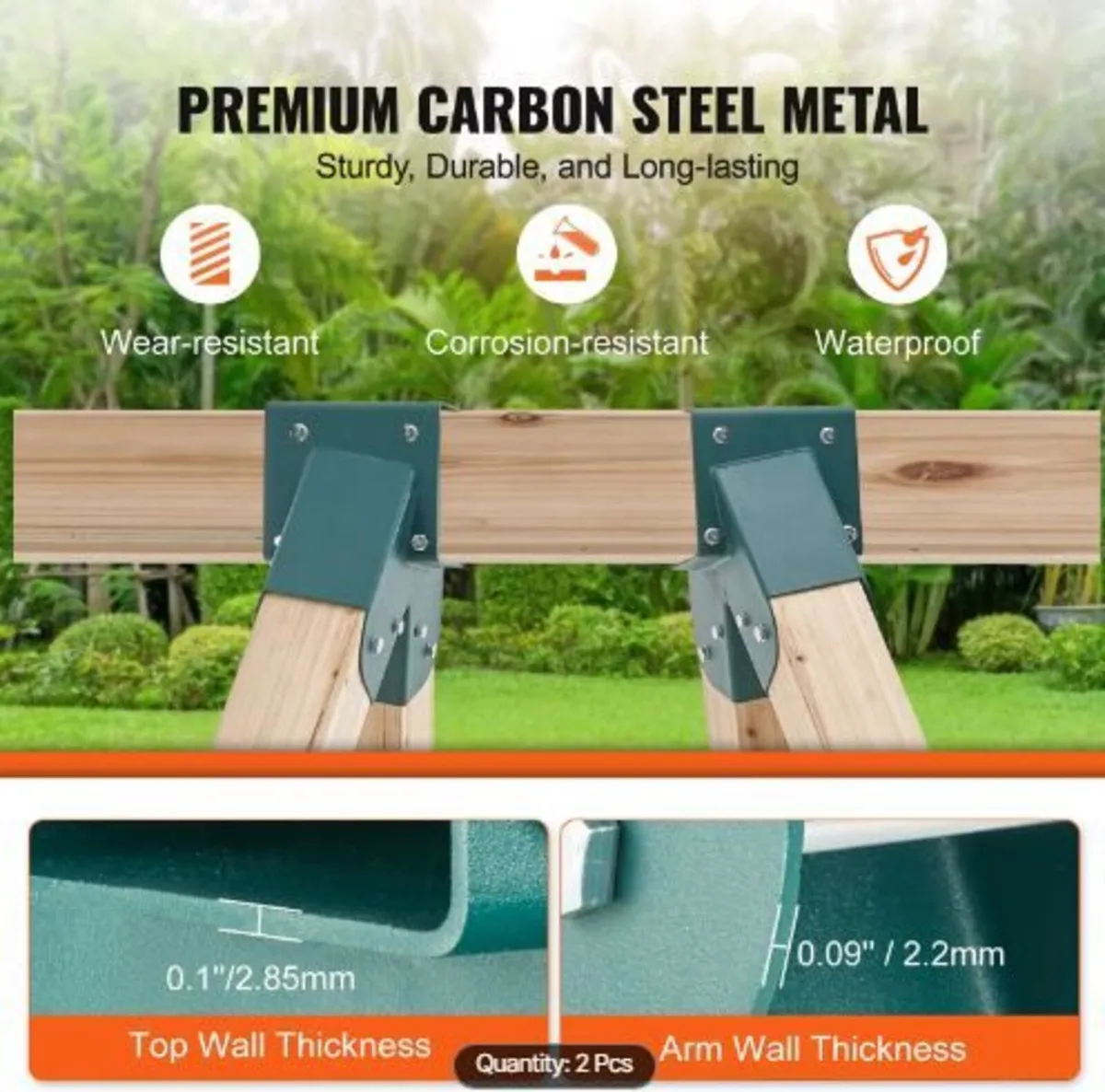 A-Frame Middle Swing Set Brackets - Image 1